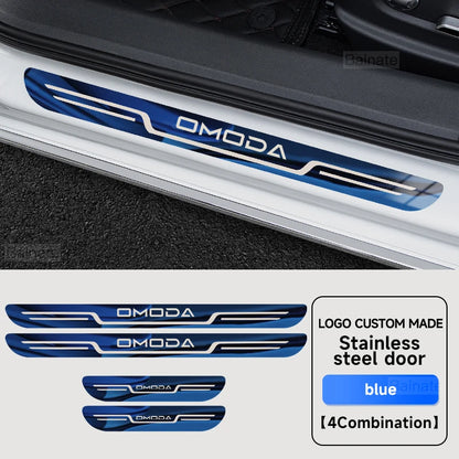 Sticker Door Sill Scuff Plate Guard For Chery Omoda C5 5 E5