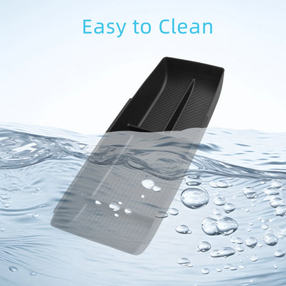 for MG 4 MG4 2025 2026 Center Console Lower Storage Box TPE Car Central Tray Organizer Accessories Stowing Tidying Black