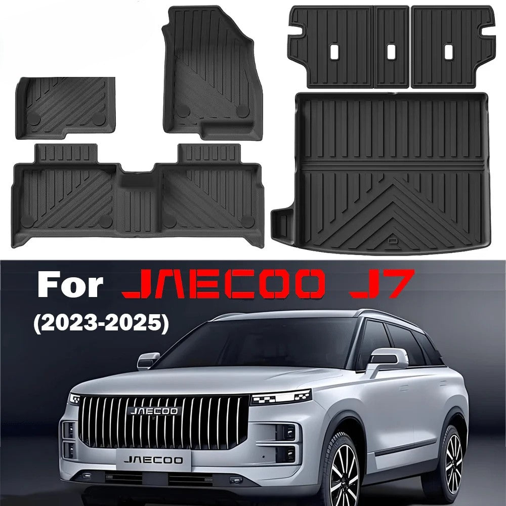 Car Floor Mats Trunk Mat For Chery Jaecoo J7