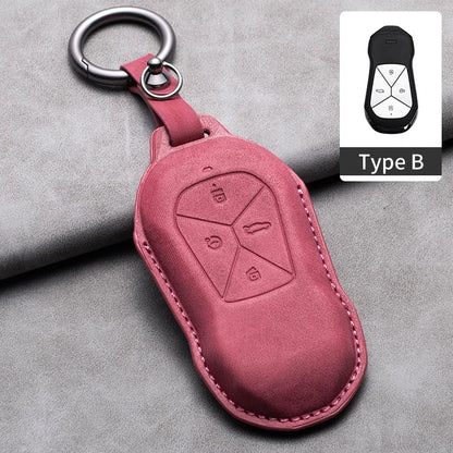 Car Remote Key Case Cover Shell For Xpeng P5 P7 G9 G3