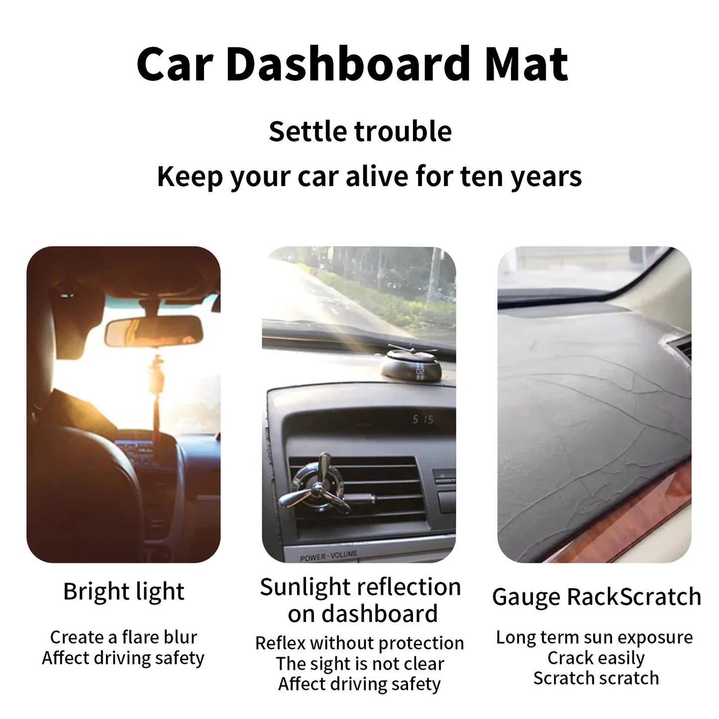 Leapmotor T03 Car DashMat Sunshade Protective Carpet