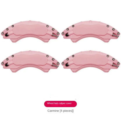 For Zeekr X 001 007 009 Car Brake Caliper Cover Aluminum Alloy Front Rear Wheel Modification Exterior Kit.