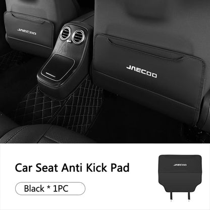 Car Seat Back Anti Kick Pad Leather Protective For Chery Jaecoo J7 J8