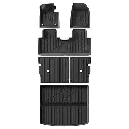 LHD & RHD Leapmotor C10 Floor Mats TPE Trunk Mats Cargo Liners - Leapmotor Accessories