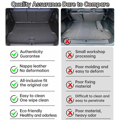 For Xpeng G6 2023 2024 Xiaopeng G6 TPE Car Trunk Mat Waterproof Dirt Proof Wear-resistant Trunk Pad Xpeng G6 Modification.