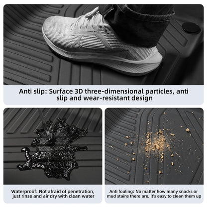 RHD for Subaru Forester 2025 TPE 3D Car Floor Mats Cargo Liner