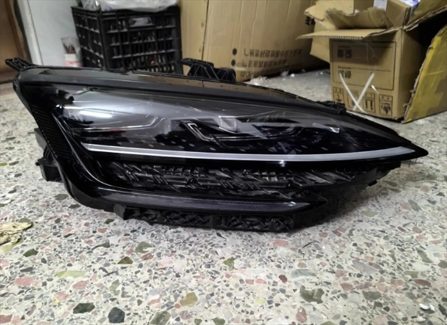 Car Headlight headlamp for BYD Song plus