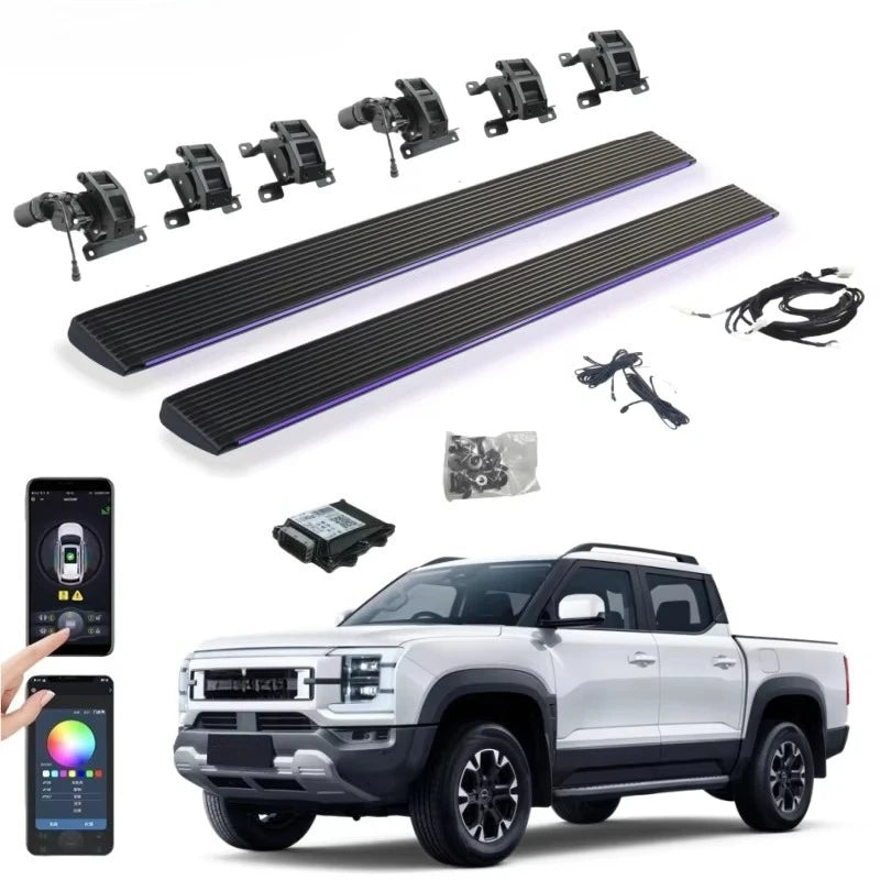 BYD Shark 6 Pickup Truck Automatic Boot Smart Side Step