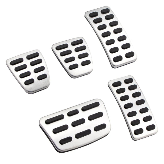 Car Pedal Covers for Hyundai Accent Solaris I20 2011-2016 Creta Ix25 Kia K2 Rio Soul MT AT Stainless Steel Auto Accessories