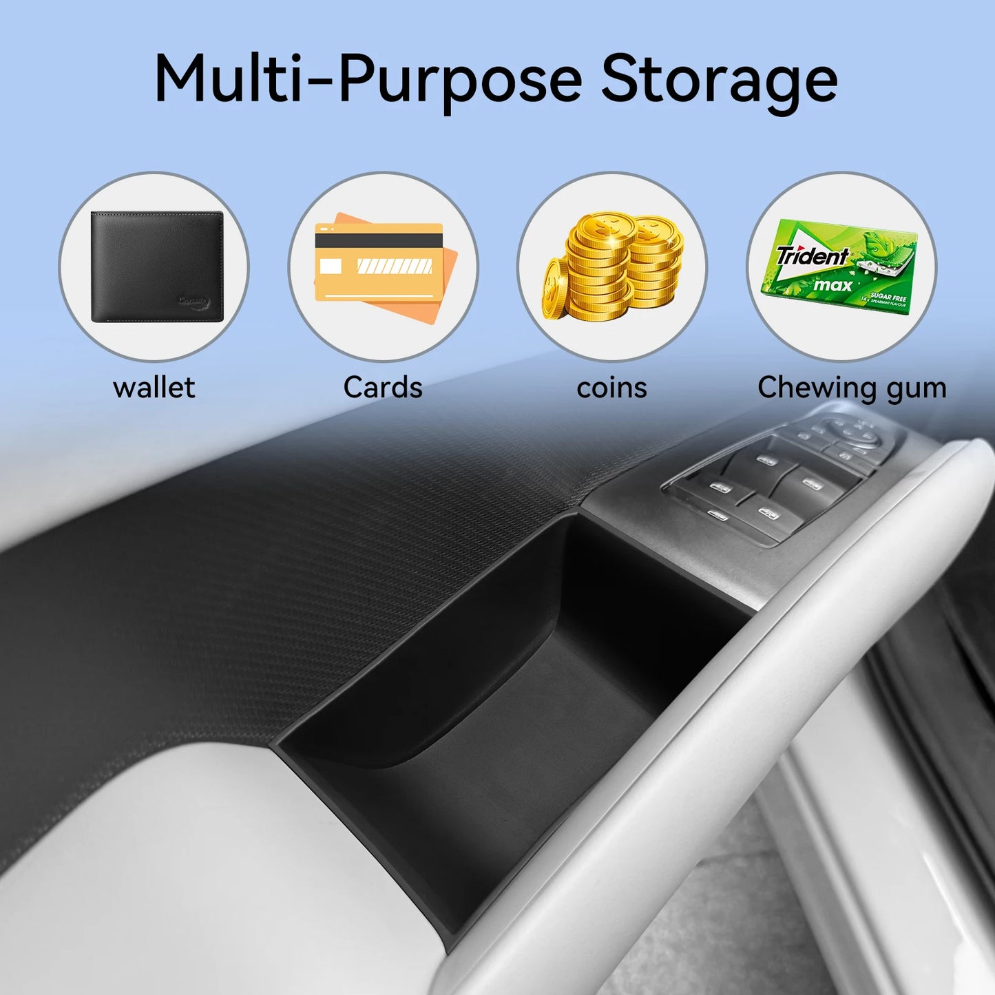 BYD ATTO 3 YUAN PLUS 2025 2026 Car Door Handle Storage Box