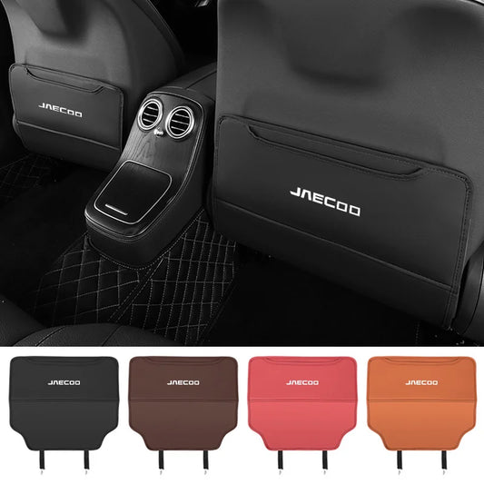 Car Seat Back Anti Kick Pad Leather Protective For Chery Jaecoo J7 J8