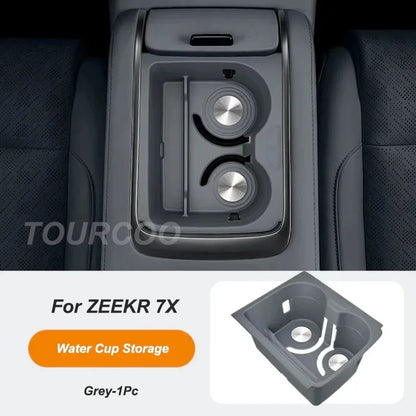 Zeekr 7X Silicone Center Console Water Cup Frame Cover