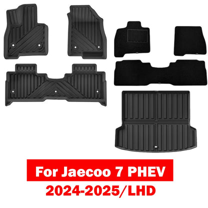 Car Floor Mats Trunk Mat For Chery Jaecoo J7