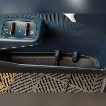 For Zeekr X 2023 2024 Interior Door Storage Box Door Slot Mat Car Modification Accessories.