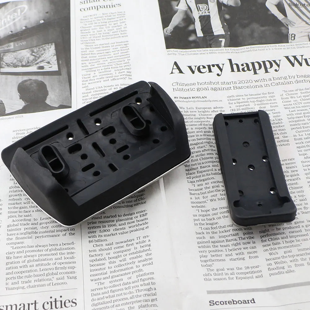 Stainless Steel Car Fuel Brake Pedal Cover for Volkswagen Vw Transporter Multivan T5 T6 Caravelle T6 AT MT Accessories