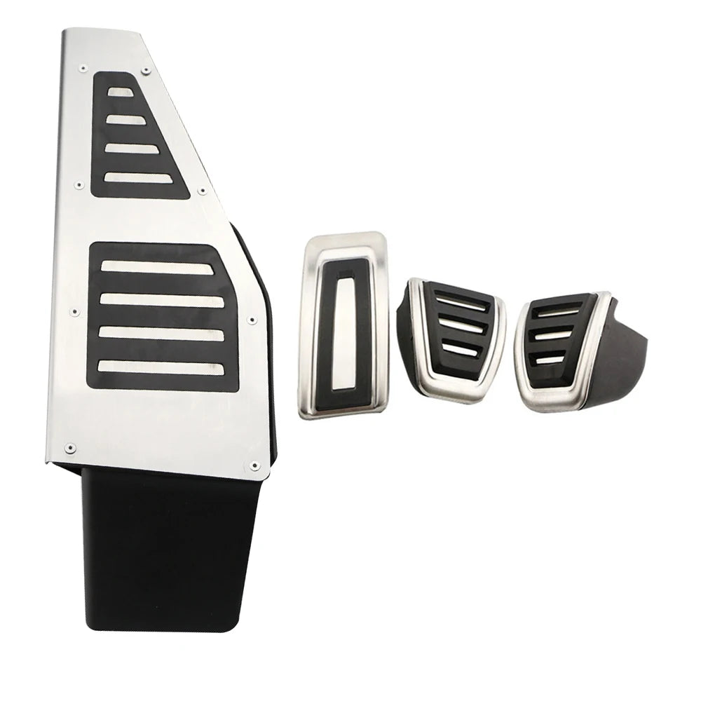 RHD Sport Fuel Brake Dead Pedal Cover Set for Seat Leon 5F MK3 for Skoda Octavia A7 for VW Golf 7 Auto Accessories