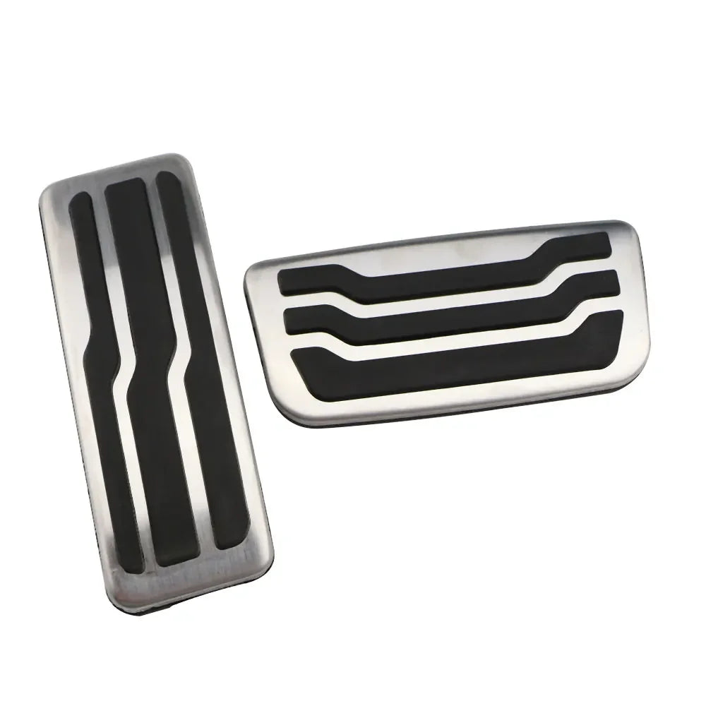 Stainless Steel Car Pedals for Ford Everest Ranger 2016 - 2023 AT MT Accelerator Gas Brake Rest Pedal Cover Parts Accessories