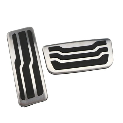 Stainless Steel Car Pedals for Ford Everest Ranger 2016 - 2023 AT MT Accelerator Gas Brake Rest Pedal Cover Parts Accessories