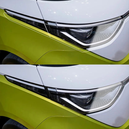 Volkswagen ID. Buzz Smoke Black Car Headlight Protective Film TPU PPF