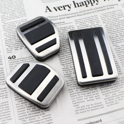 Stainless Steel Car Pedals Non-Slip for Peugeot 508 for Citroen C5 2012 - 2014 C6 Gas Fuel Brake Pedal Cover Accessories
