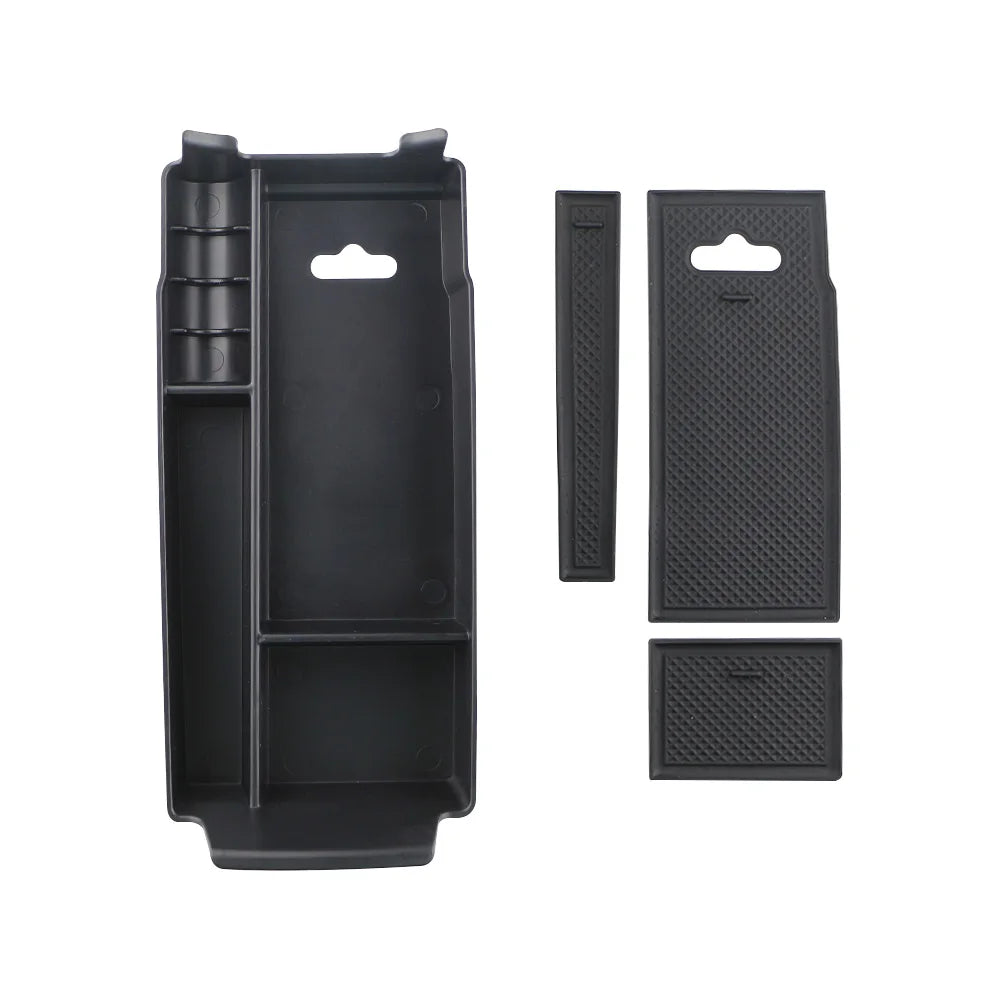 Car Armrest Storage Box Tray for Mercedes-Benz A Class W177 GLB Class W247 Plate Container Organize Interior Accessories