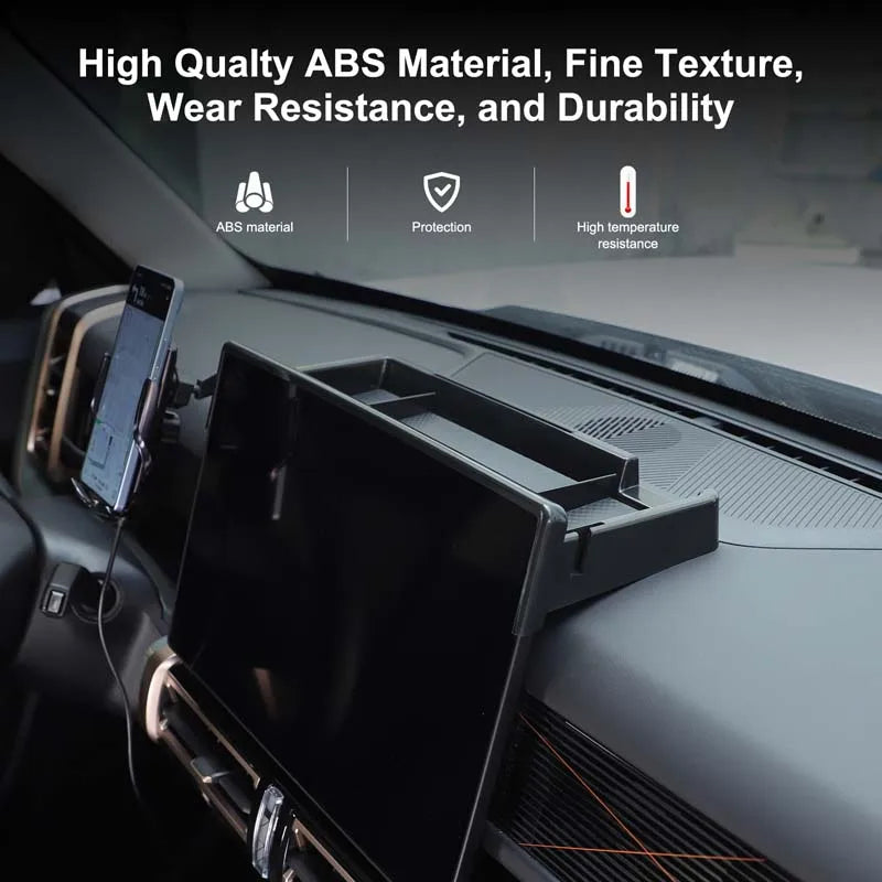 Chery iCAR 03 Jaecoo 6 J6 Car Center Navigation screen rear Storage Box With phone holder