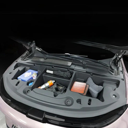 RHD Car Engine Trunk Organizer Box For Xpeng G6 XiaoPeng 2023 2024-IN 2025