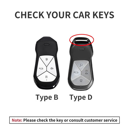 Car Remote Key Case Cover Shell For Xpeng P5 P7 G9 G3