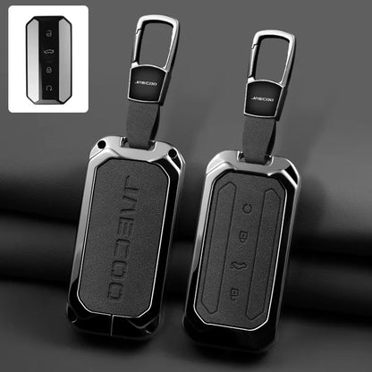 Remote Control Key Case Cover Holder Chain For Chery