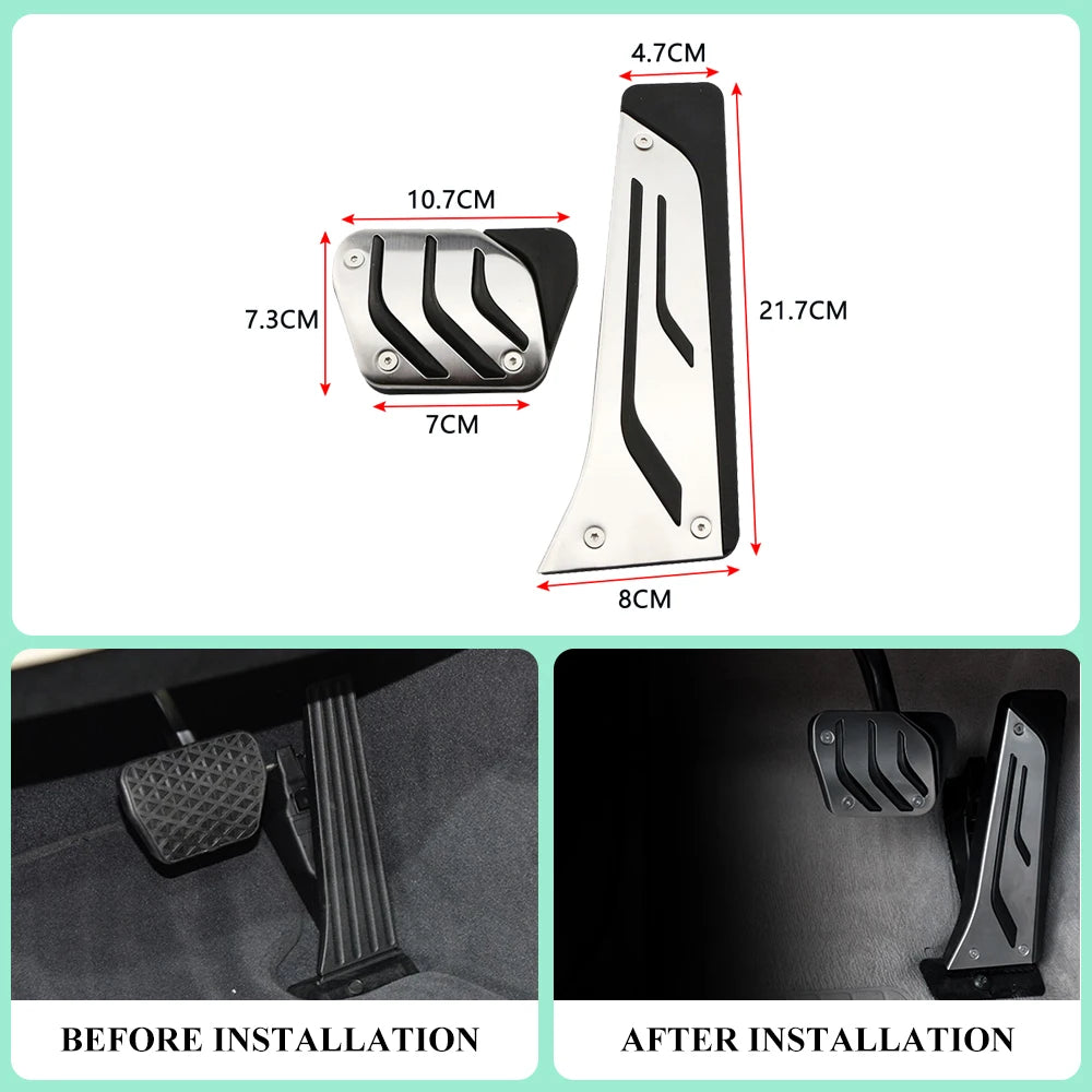 Car Gas Brake Pedals for BMW 4 5 6 7 Series F32 F33 F36 G23 E60 F07 F10 F11 G30 G31 G38 E63 F06 F12 F13 G32 F01 F02 G11 G12