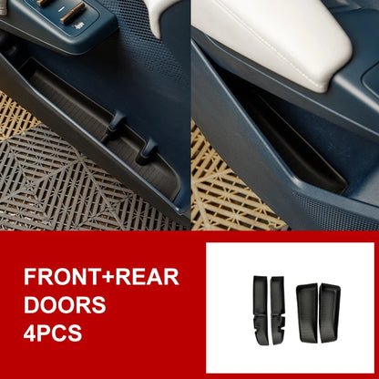 For Zeekr X 2023 2024 Interior Door Storage Box Door Slot Mat Car Modification Accessories.