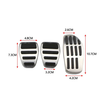 Car Pedals for Nissan Xtrail Rogue T32 Qashqai Sport J11 Kicks for Renault Koleos Kadjar Samsung QM6 Gas Brake Pedal Cover