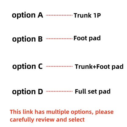 RHD MG 4 MG4 EV 2022-2024 Car Floor Mats Trunk Pad TPE 3D Foot Pad