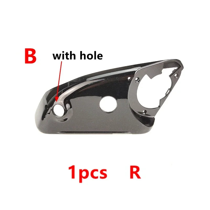 Car Rearview Mirror Cover Lower Cap Frame Turn Signal Light Glass Lens For BYD Atto 3 Yuan Plus 2022-2025 SONG PRO/SONG PLUS