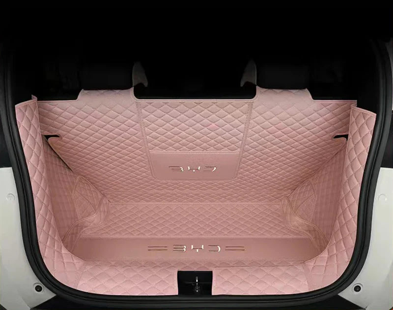 Full Coverage Leather Trunk Mat For BYD Dolphin Mini
