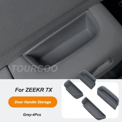 Zeekr 7X Silicone Center Console Water Cup Frame Cover
