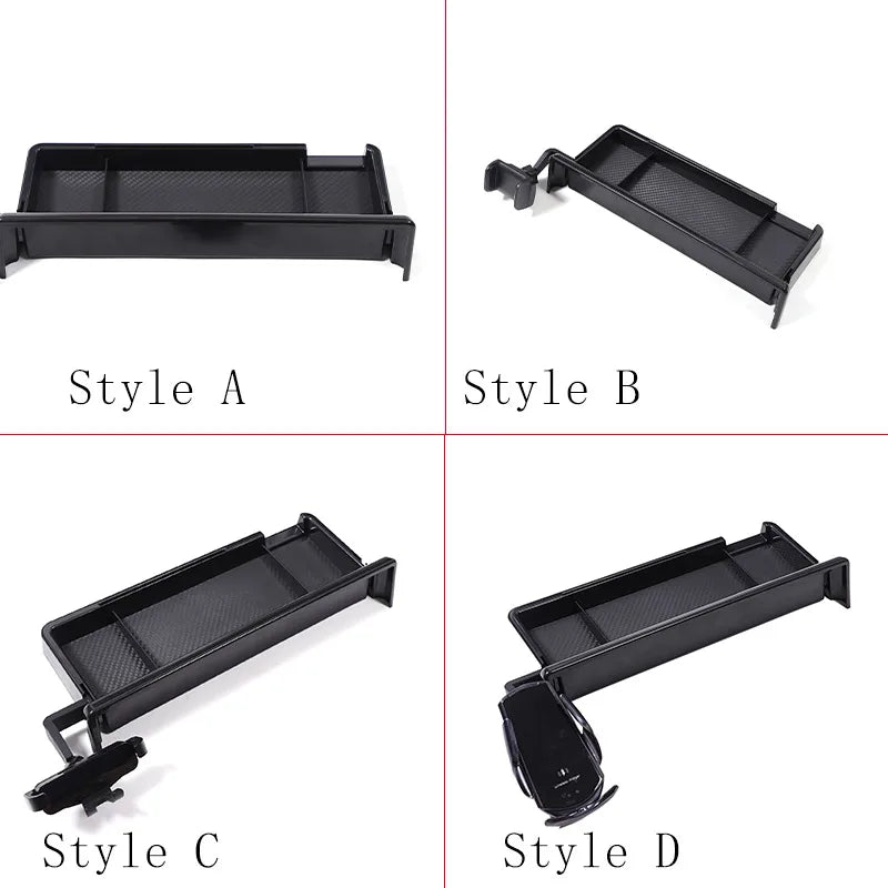 Chery iCAR 03 Jaecoo 6 J6 Car Center Navigation screen rear Storage Box With phone holder