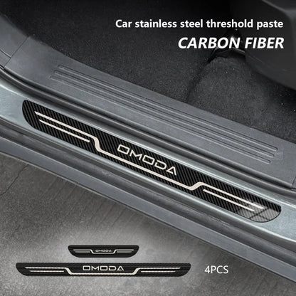 Sticker Door Sill Scuff Plate Guard For Chery Omoda C5 5 E5