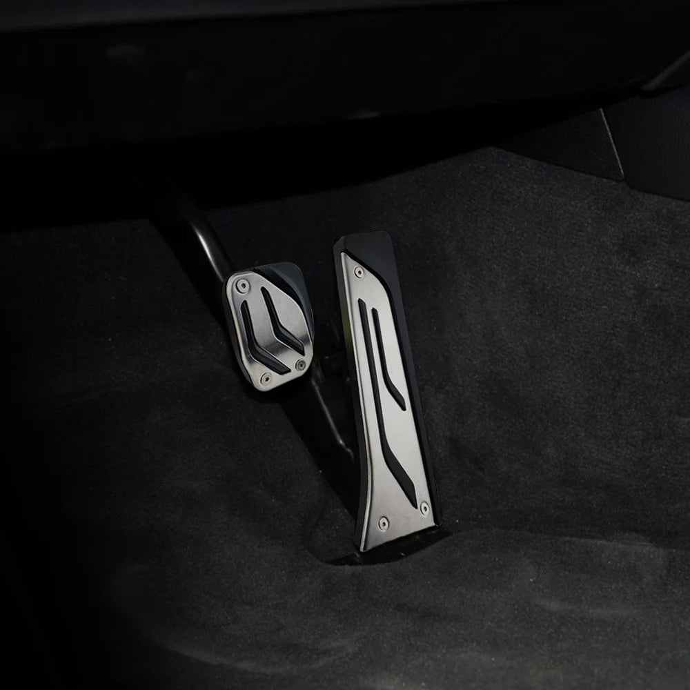 AT Brake Accelerator Pedal Cover for BMW M2 M3 M4 M5 M6 I3 I8 2016 2017 2018 2019 Car Pedals Accessories