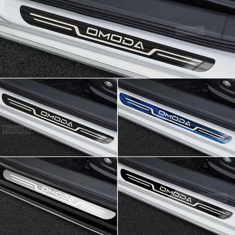 Sticker Door Sill Scuff Plate Guard For Chery Omoda C5 5 E5