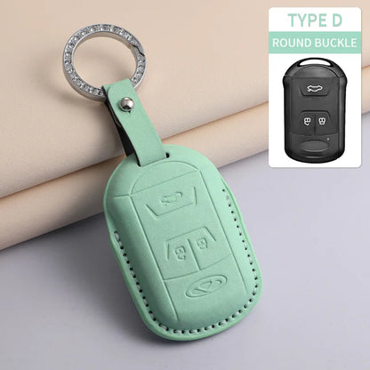 For Chery PU Car Keychain Shell Holder