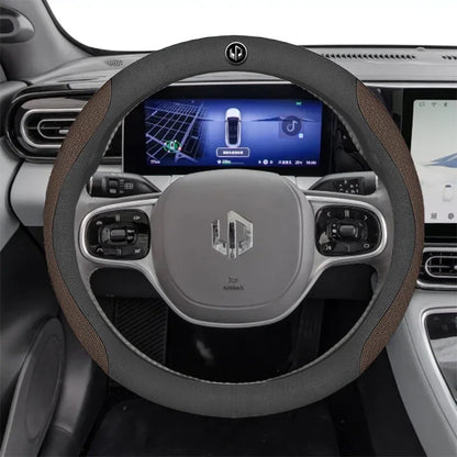 Leather Car Steering Wheel Cover For LEAPMOTOR C11 C10 T03 C16