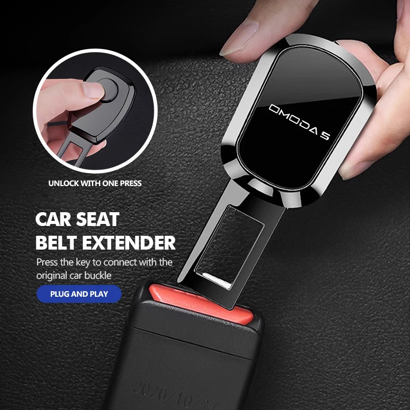 Car Seat Belt Clip Extension For Chery Omoda 5 C5 E5 C9 9 EV PHEV 2024 2025 fx 7
