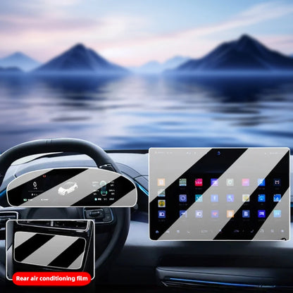 Zeekr 001 007 Navigation Instrument Air Conditioning Screen Protector HD Tempered Glass Film