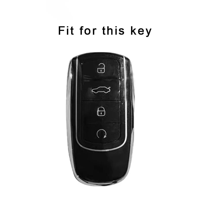 Zinc Alloy Car Key Case Cover For Chery Jaecoo J6 J7 J8 Phev