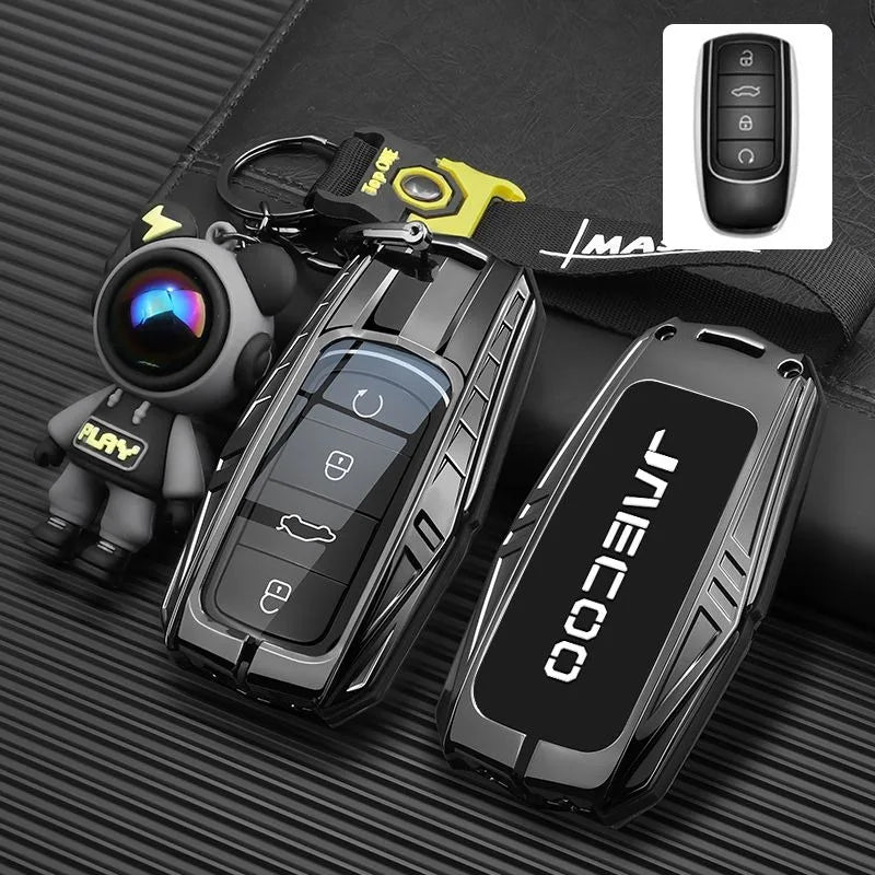 Zinc Alloy Car Key Case for Chery Jaecoo J7 7 PHEV 2025 J8 8