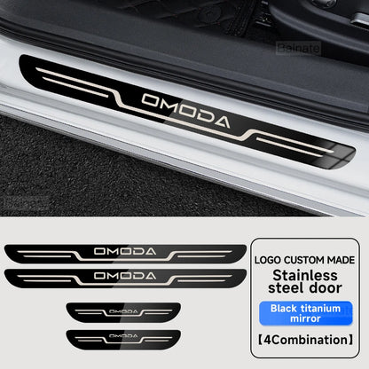 Sticker Door Sill Scuff Plate Guard For Chery Omoda C5 5 E5