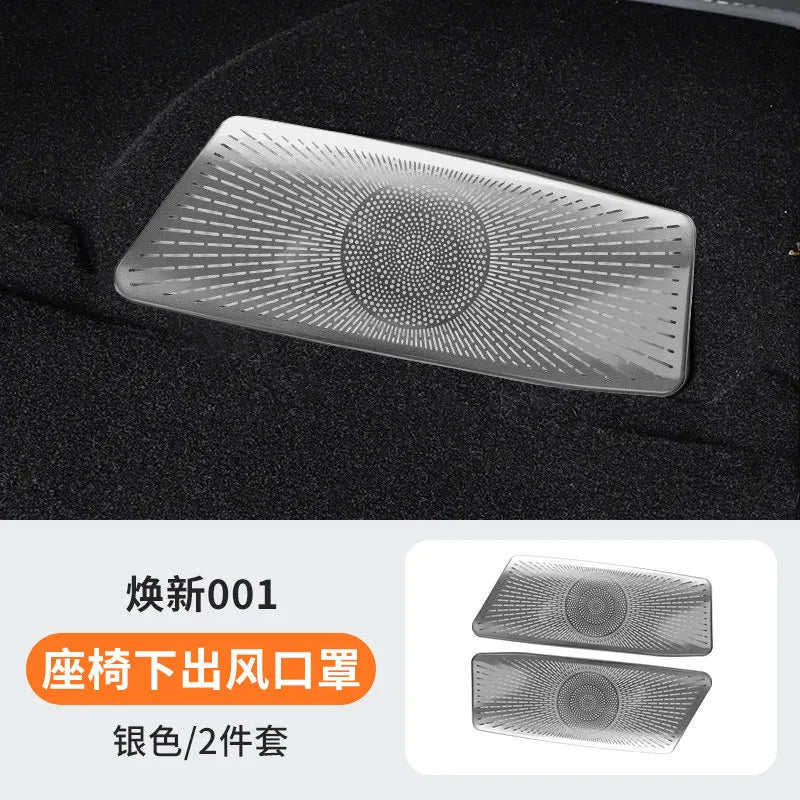 Geely Zeekr 001 Front Engine Dust Cover Hood Stainless Steel Anti-clogging Cover
