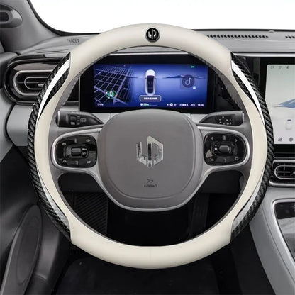Leather Car Steering Wheel Cover For LEAPMOTOR C11 C10 T03 C16