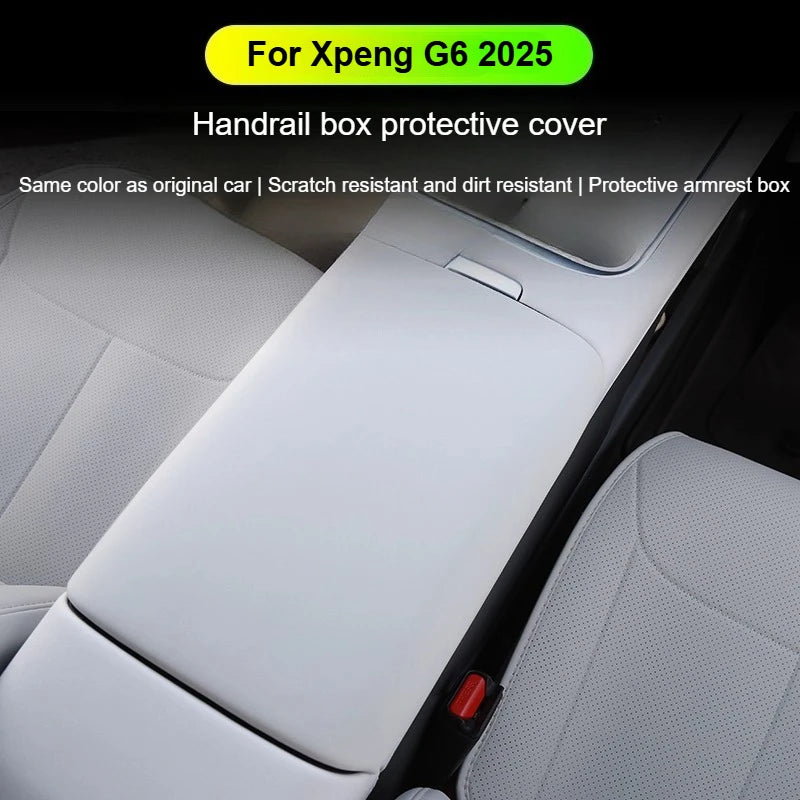 Xpeng G6 2025 Car Center Console Armrest Box Protective Cover